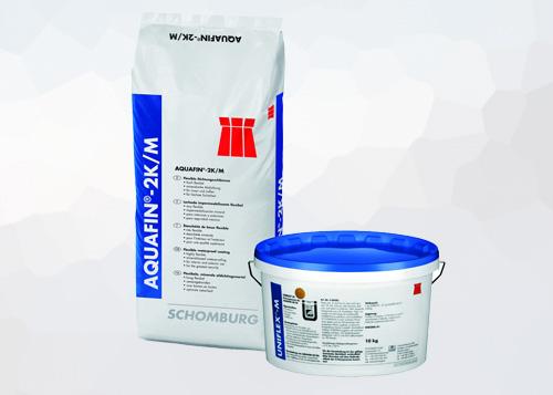 AQUAFIN-2K-M elastomeric waterproofing mortar