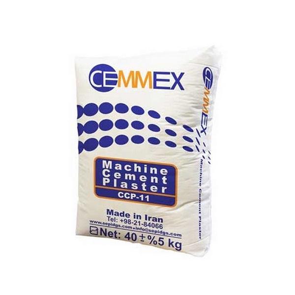 Machine cement plaster