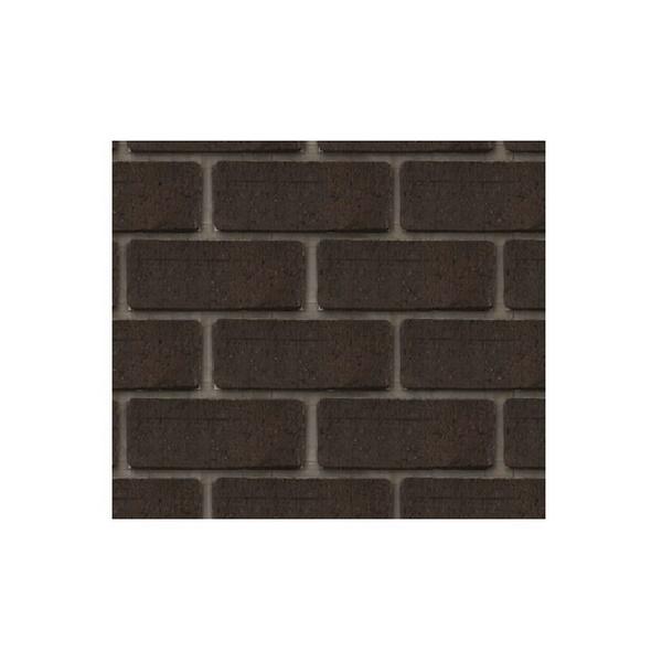 Black facade brick