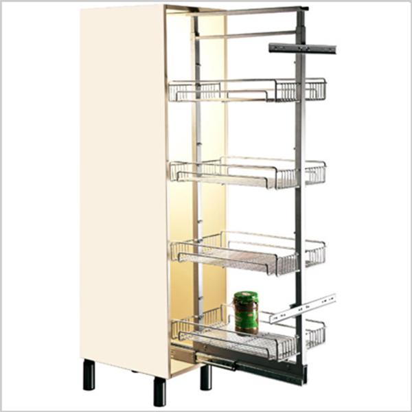 Four floor pull out basket