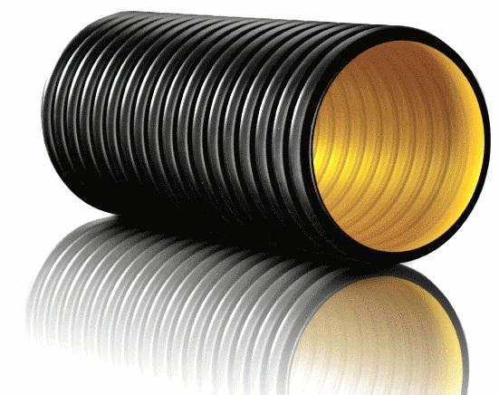 Double walled Polyethylene Pipe