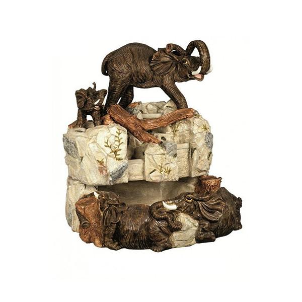 Waterfall rock model