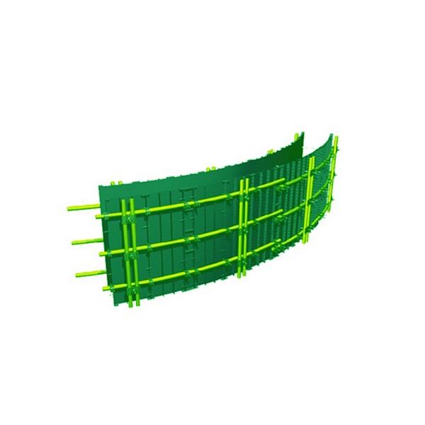 Circular wall formwork system