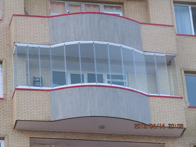 Balcony glass