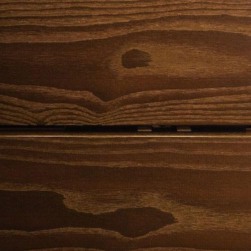 Wood facade