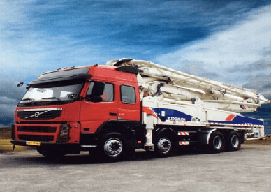 Air concrete pump