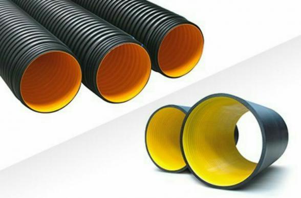 Carogite double -walled polyethylene pipe