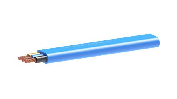 Flexible cable resistant to water penetration