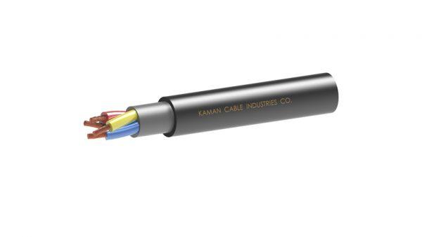 Multi-core power cable with XLPE insulation