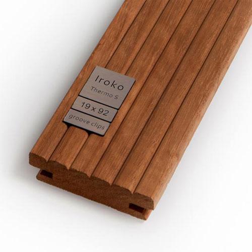 Wooden decking