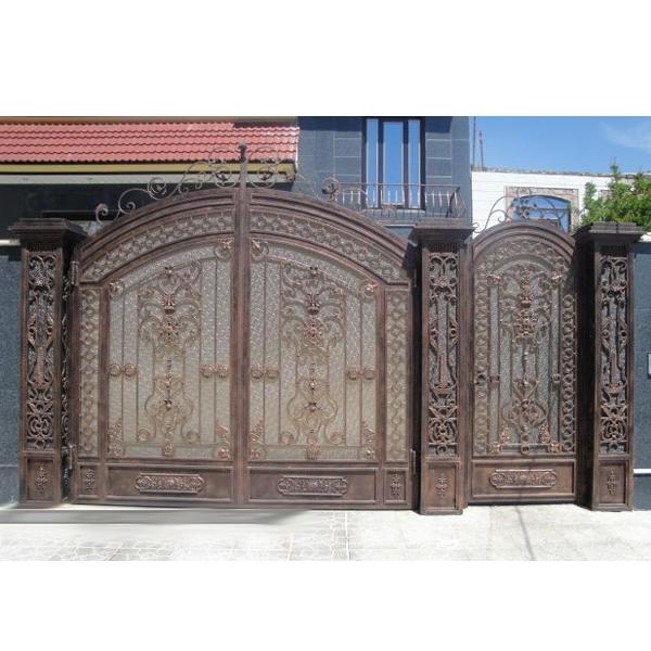 Wrought iron door