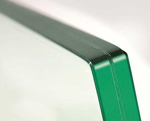 4mm Raw white Laminated Glass