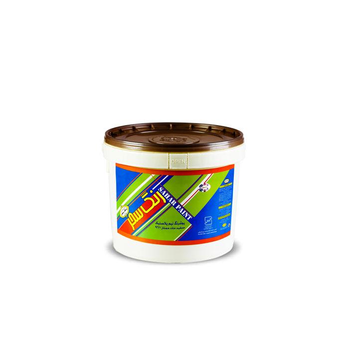 Half-plastic paint coating