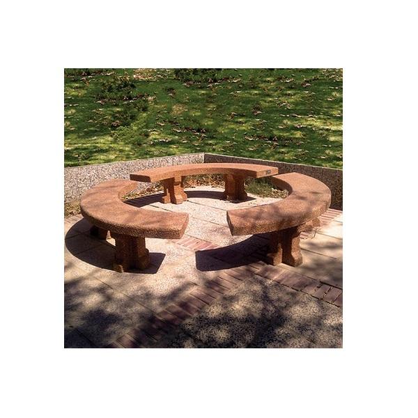 Arched bench