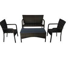 Shaghayegh wicker table and chair set