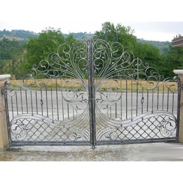 Wrought iron door