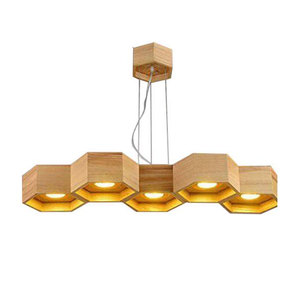 Kendo Wooden Chandelier