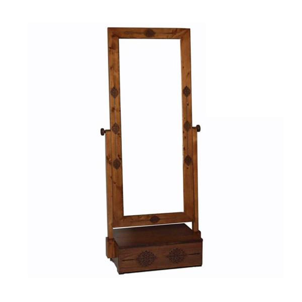 Abbasi Wooden Stand Mirror