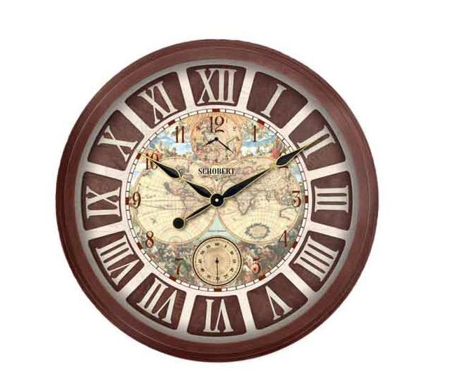 Wooden wall clock