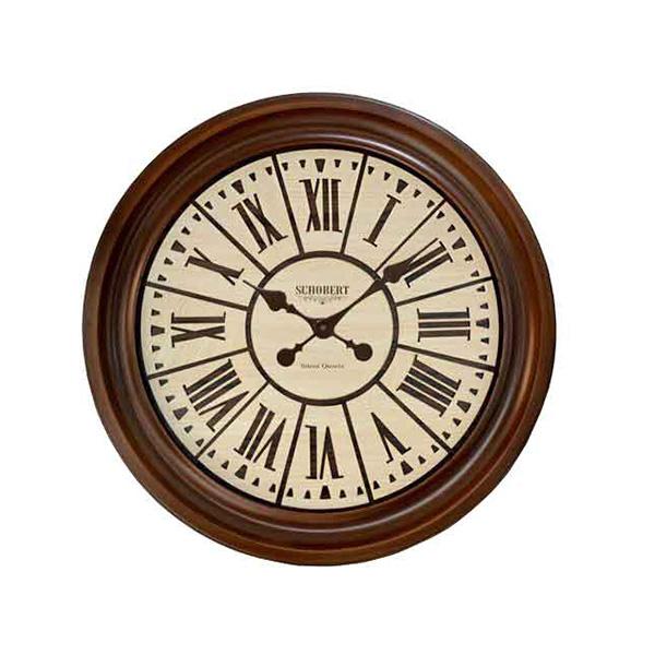 Wooden wall clock