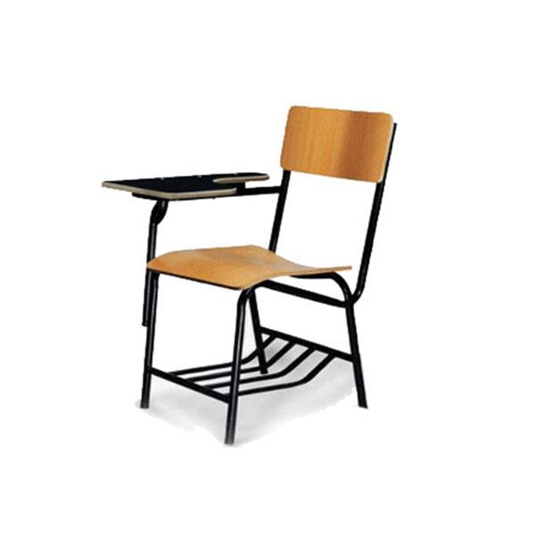 Single writing pad chair