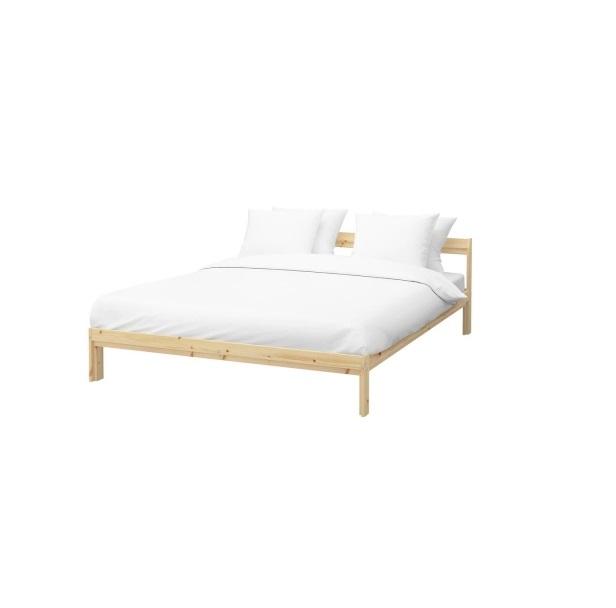 Double Wooden Bed