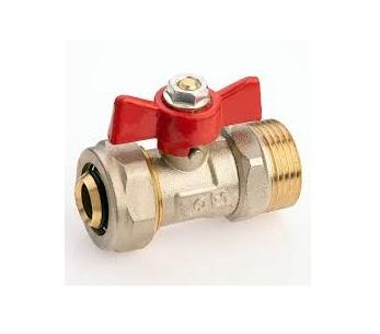 Valve brass coupling valve