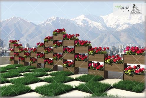 Volumetric green wall