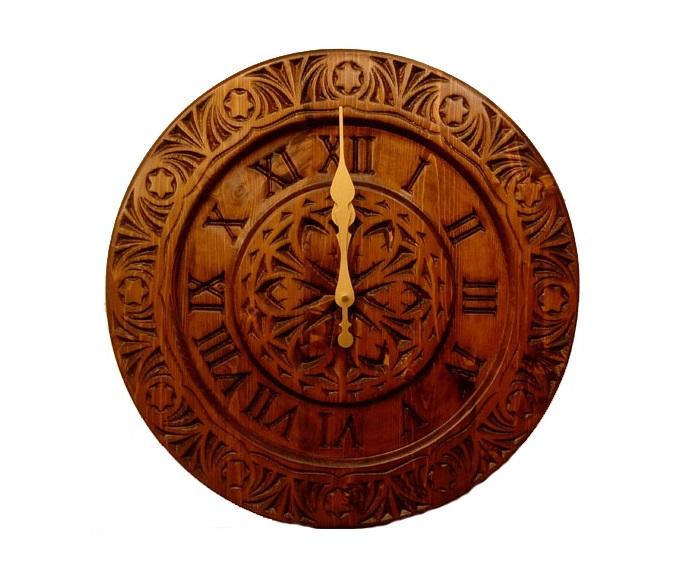 Nottingham wooden Wall clock