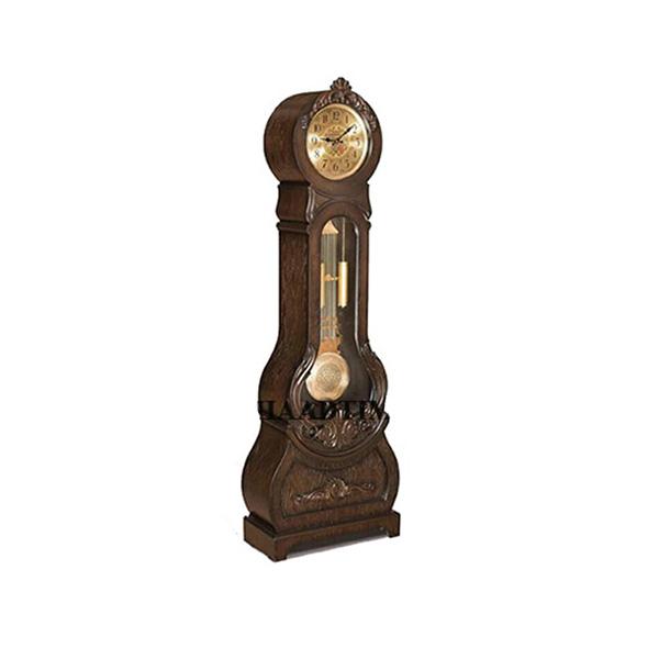 Wooden stand clock