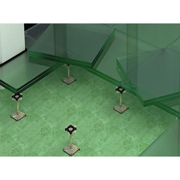 Glass flooring