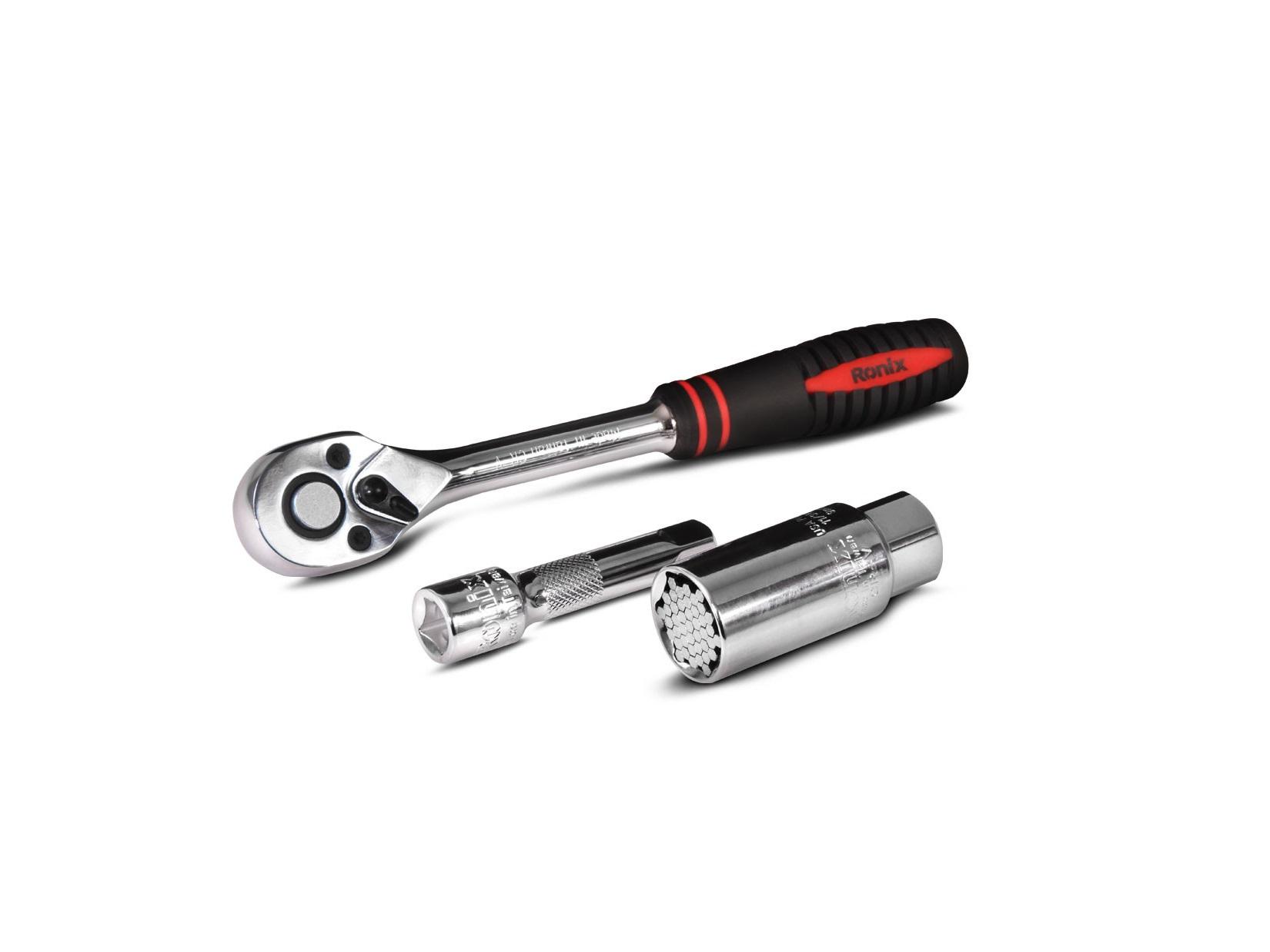 Versatile Socket wrench set