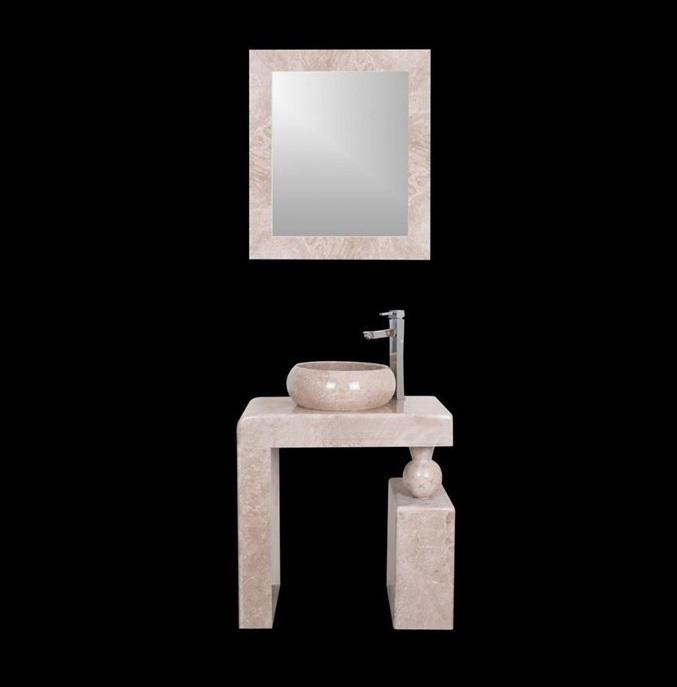   L cream Stone washbasin