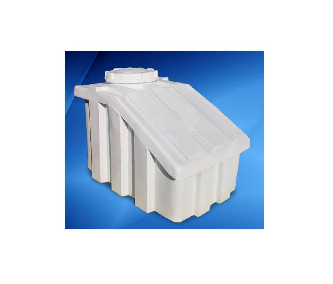 Single-layer down stairs plastic container