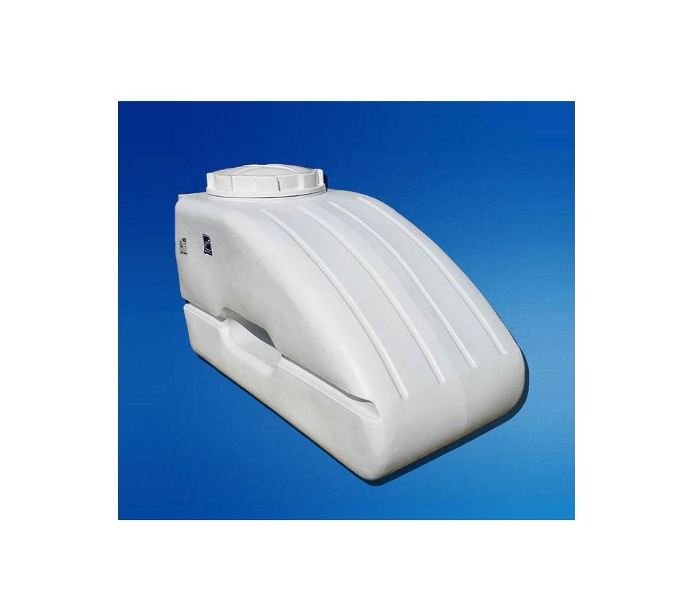 Three-layer plastic tank