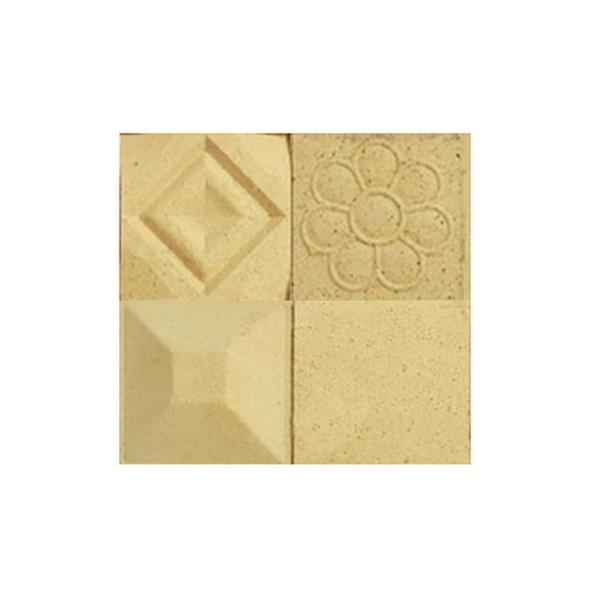 Yellow decorative brick