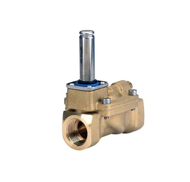 Two-way solenoid valve