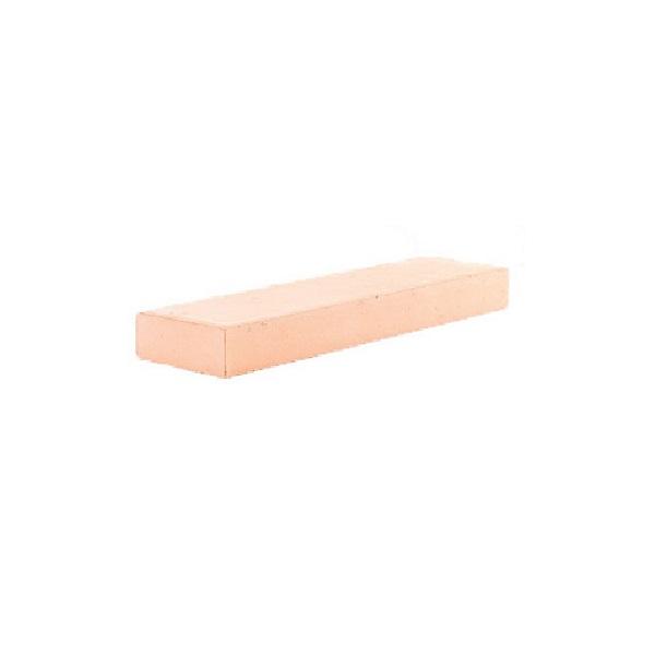 Peach facade brick