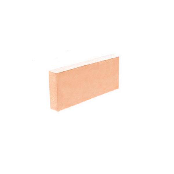 Peach facade brick