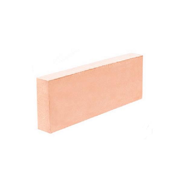 Peach facade brick