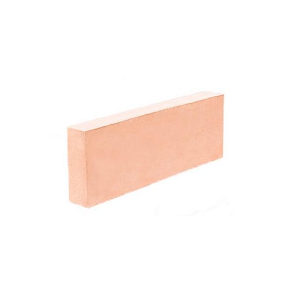 Peach facade brick