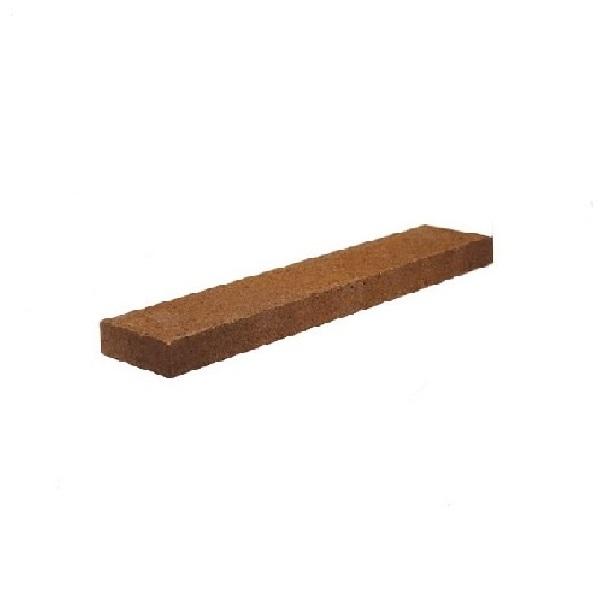 Clear brown refractory brick