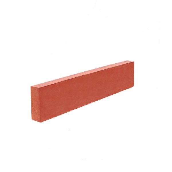 Red facade brick