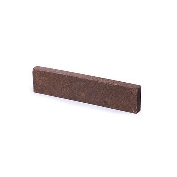 Dark brown refractory brick