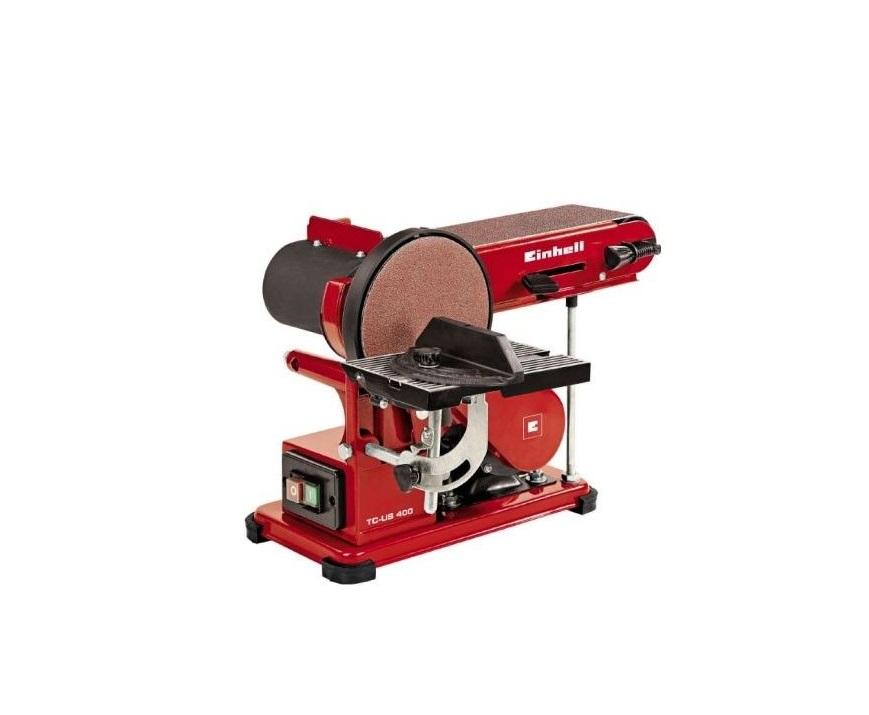 Tape and disc sanding machine