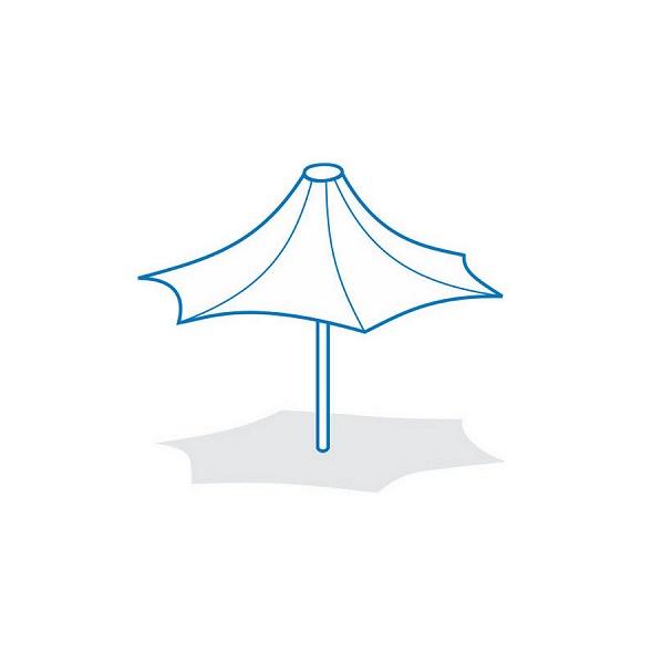 Umbrella Tent Structure