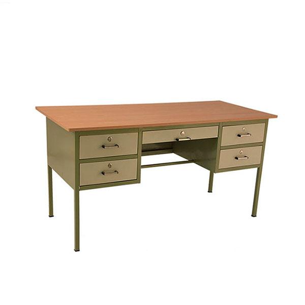 Five drawer teacher desk