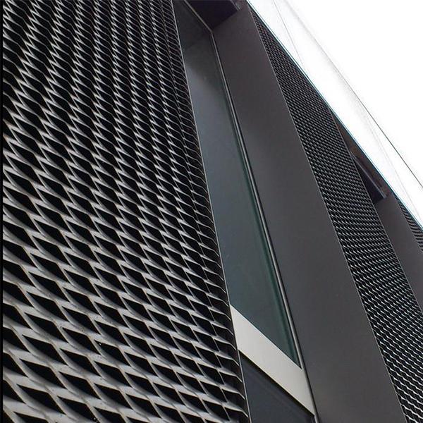 Stretch metal facade