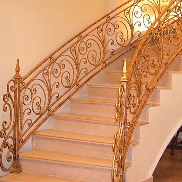 Wrought iron railings royal model