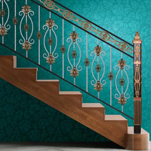 Wrought iron railing